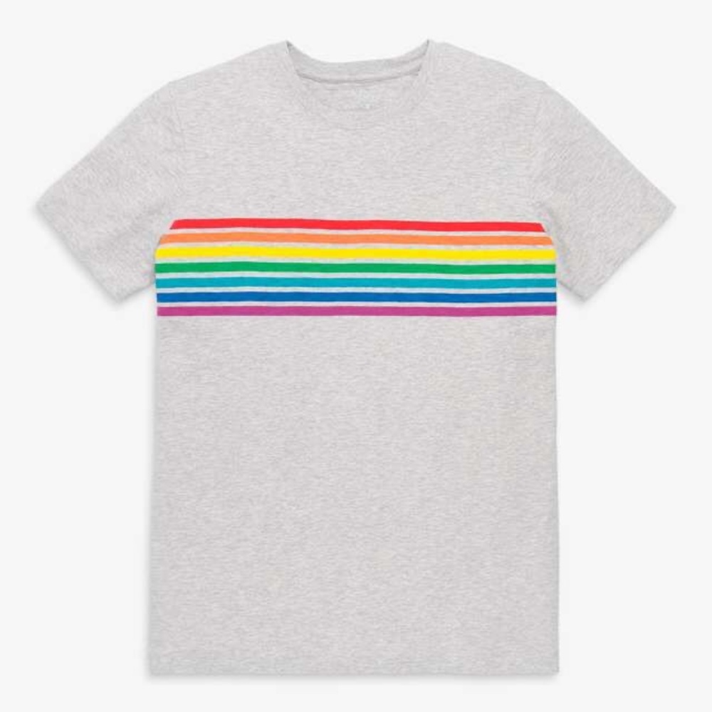 NWT. Primary. Unisex rainbow PJs. Size XL. 100% Cotton.